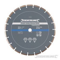 Disque diamanté à tronçonner le granit Segmenté 300 x 20 mm