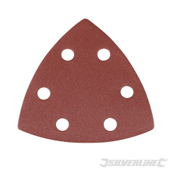 10 feuilles abrasives triangulaires auto-agrippantes 90 mm Grain 240