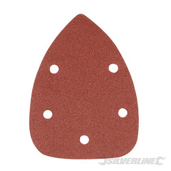 10 feuilles abrasives auto-agrippantes 140 mm Grain 80