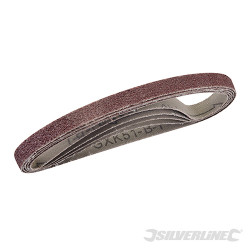 5 bandes abrasives 10 x 330 mm Grain 40