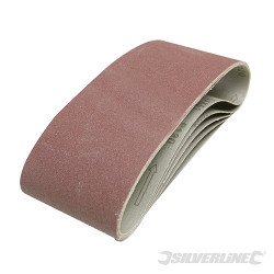 5 bandes abrasives 100 x 610 mm Grain 40