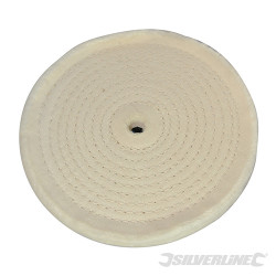 Disque de polissage avec couture en spirale 150 mm