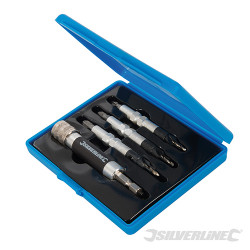 Coffret 3 porte-embouts double extrémité et 1 adaptateur 4 pcs