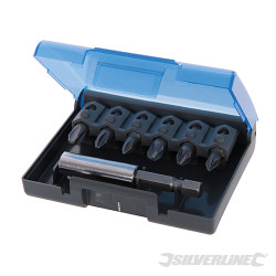 7 embouts de vissage acier S2 antidérapants 7 pcs