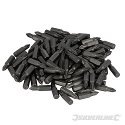 100 embouts Phillips chrome-vanadium PH1