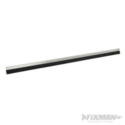 Bas de porte de garage, poils 25 mm 2 x 1 067 mm - aluminium