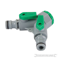 Nez de robinet dérivateur 3/4 BSP à male 1/2&quot