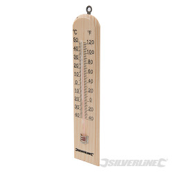 Thermomètre en bois -40 °C à +50 °C