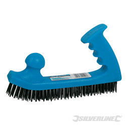 Brosse métallique type rabot 200 x 50 mm