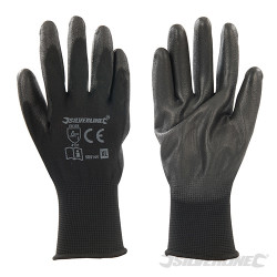 Gants paume renforcée noirs XL