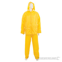 Tenue imperméable jaune 2 pcs XXL 79 - 138 cm cm