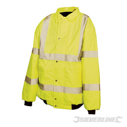 Veste bombardier haute visibilité classe 3 XL 108-116 cm (42-46)