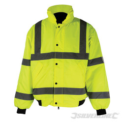 Veste bombardier haute visibilité classe 3 L 100-108 cm (39-42)